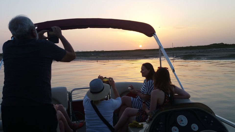 Faro: Sunset 1 Hour Ria Formosa Boat Tour - Key Points