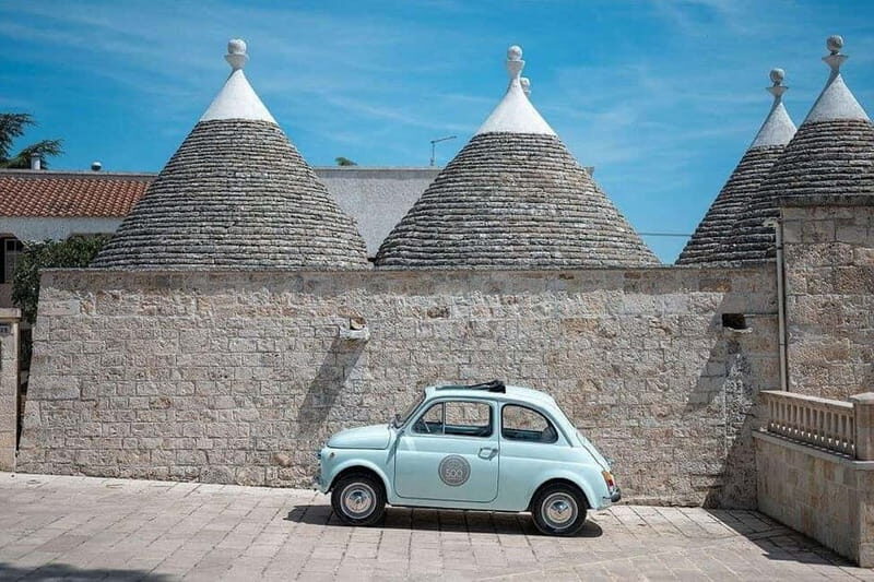 Fasano: Vintage Fiat 500 Drive and Stone Sculpting Class - Pricing and Value