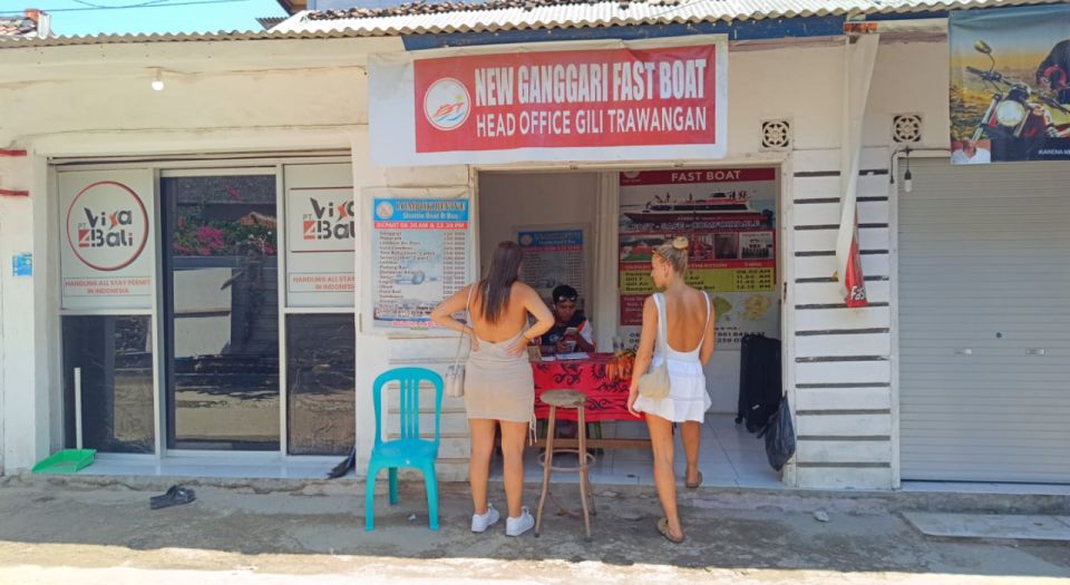 Fast Boat Padangbai From/To Gili Island | Ticket Only - Travel Duration Overview
