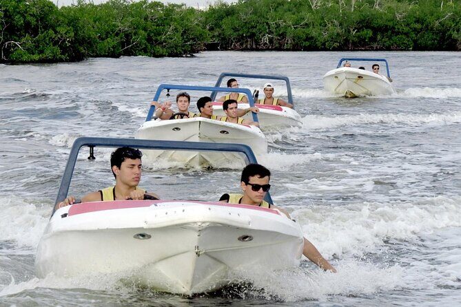 Fast & Fun: Cancun Speedboat Tour with Snorkeling - Key Points