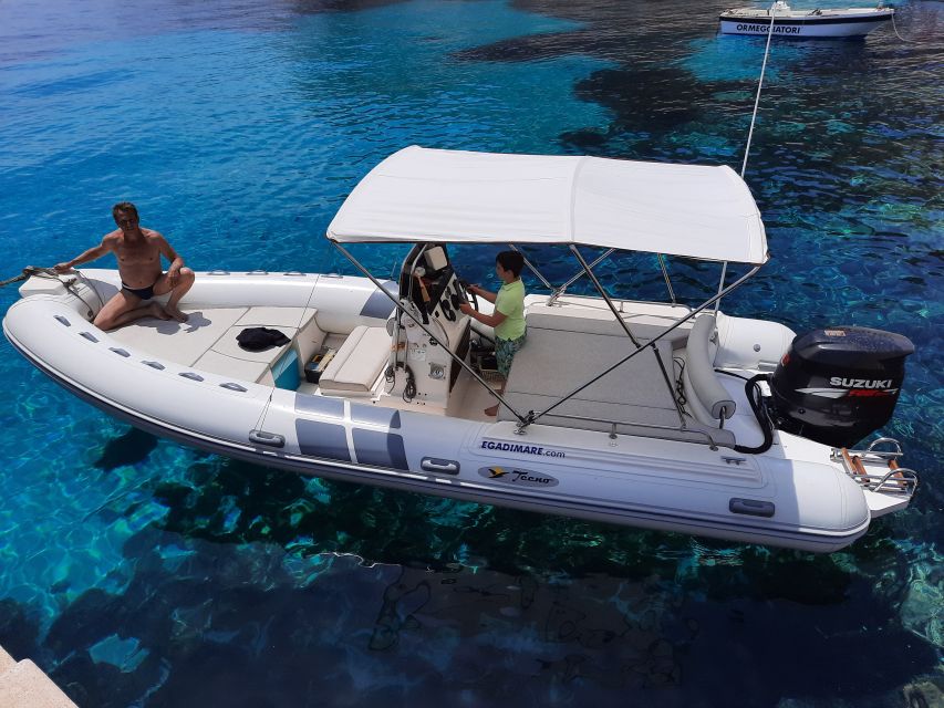 Favignana and Levanzo: Island Tour by Rib Boat From Trapani - Important Tour Information