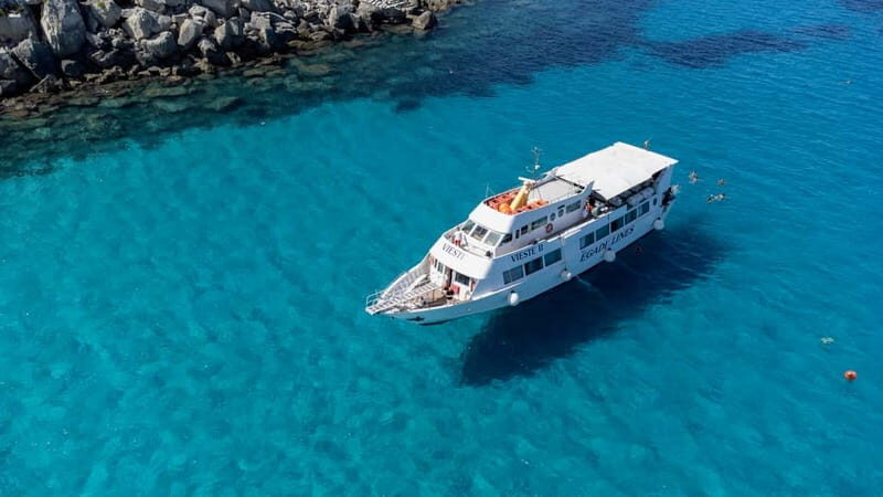 Favignana and Levanzo mini-cruise from Trapani with Lunch - Key Points