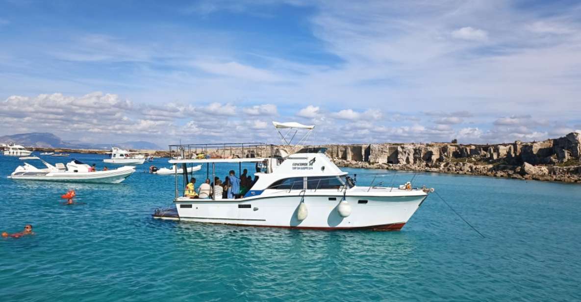 Favignana: Favignana & Levanzo Sightseeing Cruise With Lunch - Key Points