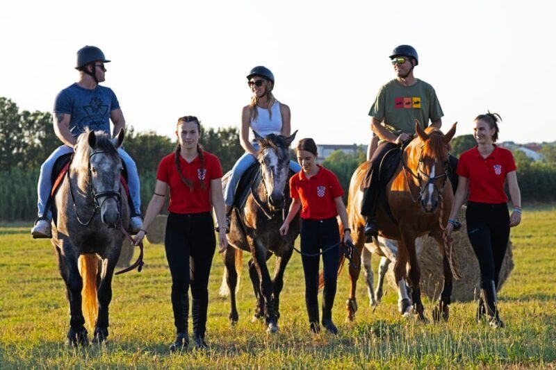 Fazana: Sunset 1-hour Horse Riding in Nature with Guide - Authenticity and Reviews