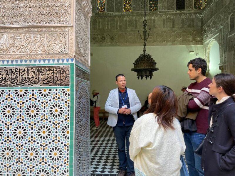 Fes Medina Guided Tour With Real Fes Local - Itinerary Inclusions