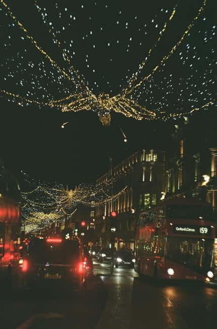Festive London Christmas Light & Holiday Sights Walking Tour - Key Points