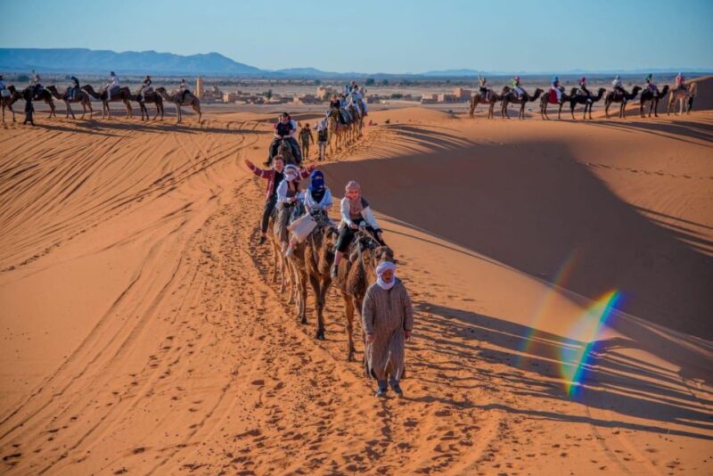 Fez: 3-Day Desert Trip to Marrakech With Accommodation - Itinerary Day 2: Merzouga to Ouarzazate
