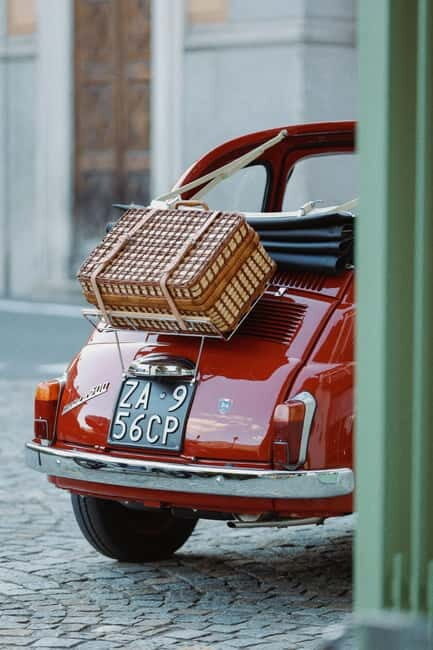 Fiat 500 Cabrio rental  Discover Lake Como with "Rosetta" 2 hours - Key Points