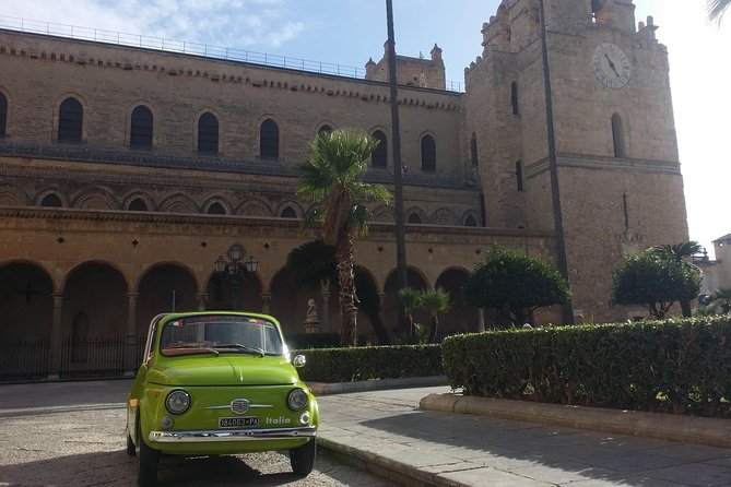 Fiat 500 Vintage Palermo Center - Monreale Cathedral - Vintage Fiat 500 Vehicles