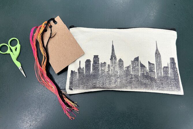 Fiber Arts Field Trip NYC Museum Lunch Embroidery Project - Exploring Manhattan with a Creative Twist