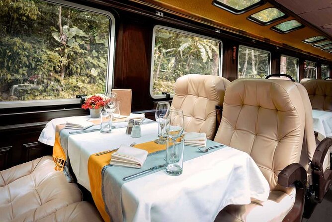 First Class Train To Machu Picchu + Bus To Entrance - Train Journey to Machu Picchu