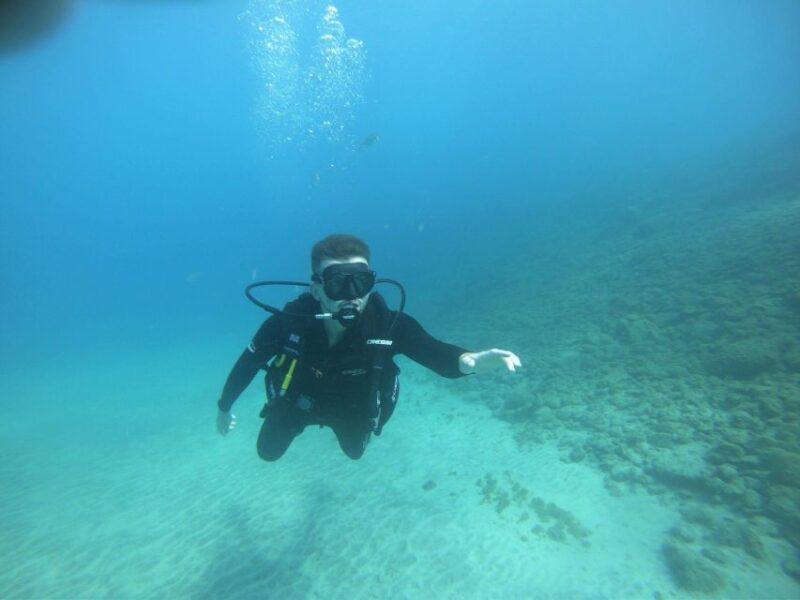 First Experience Underwater. Try Scuba Diving - Preparation and Requirements