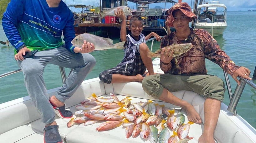 Fishing at Krabi : Full Day - Boat and Crew Details