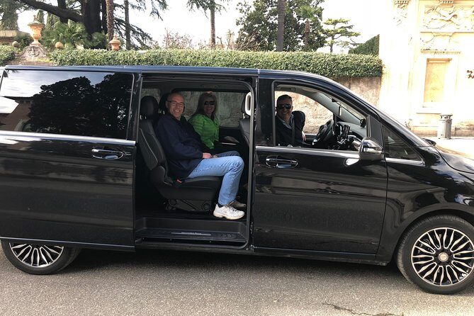 Fiumicino Airport private transfers with luxury Mercedes van - Introduction