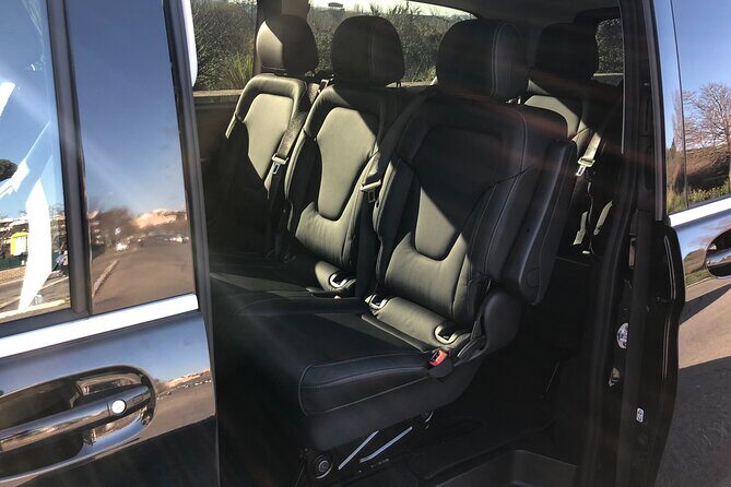 Fiumicino Airport private transfers with luxury Mercedes van - FAQs