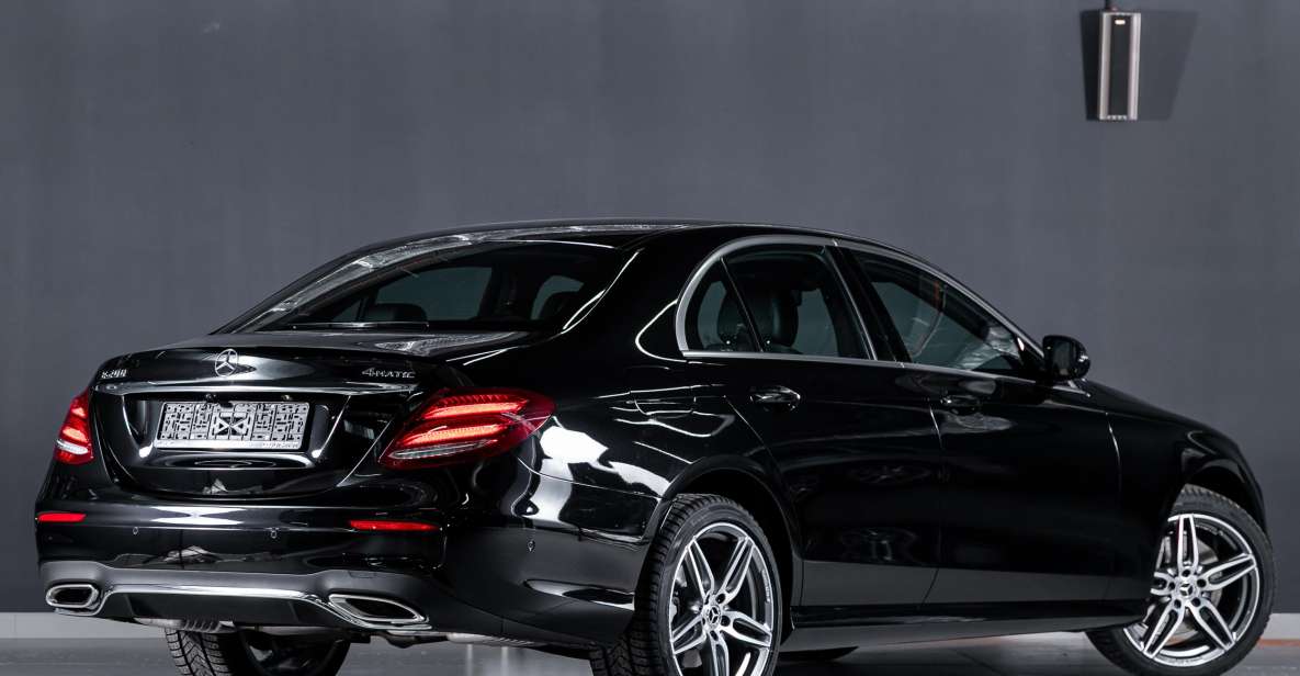 Fiumicino Airport to Rome Luxury Transfer E-Class - Wheelchair Accessibility