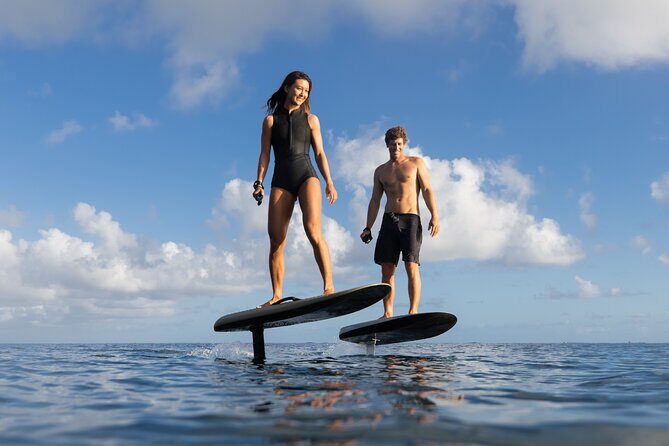 Fliteboard eFoil Group Experience in Noosa - What is the Fliteboard eFoil Experience?