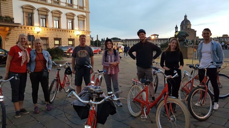 Florence at Night Bike Tour With Wine and Aperitivo Picnic - Inclusions