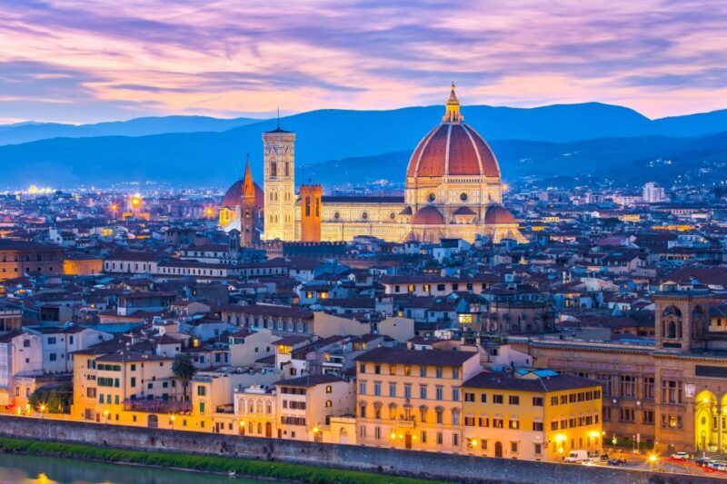 Florence at Night Bike Tour With Wine and Aperitivo Picnic - Ask Away