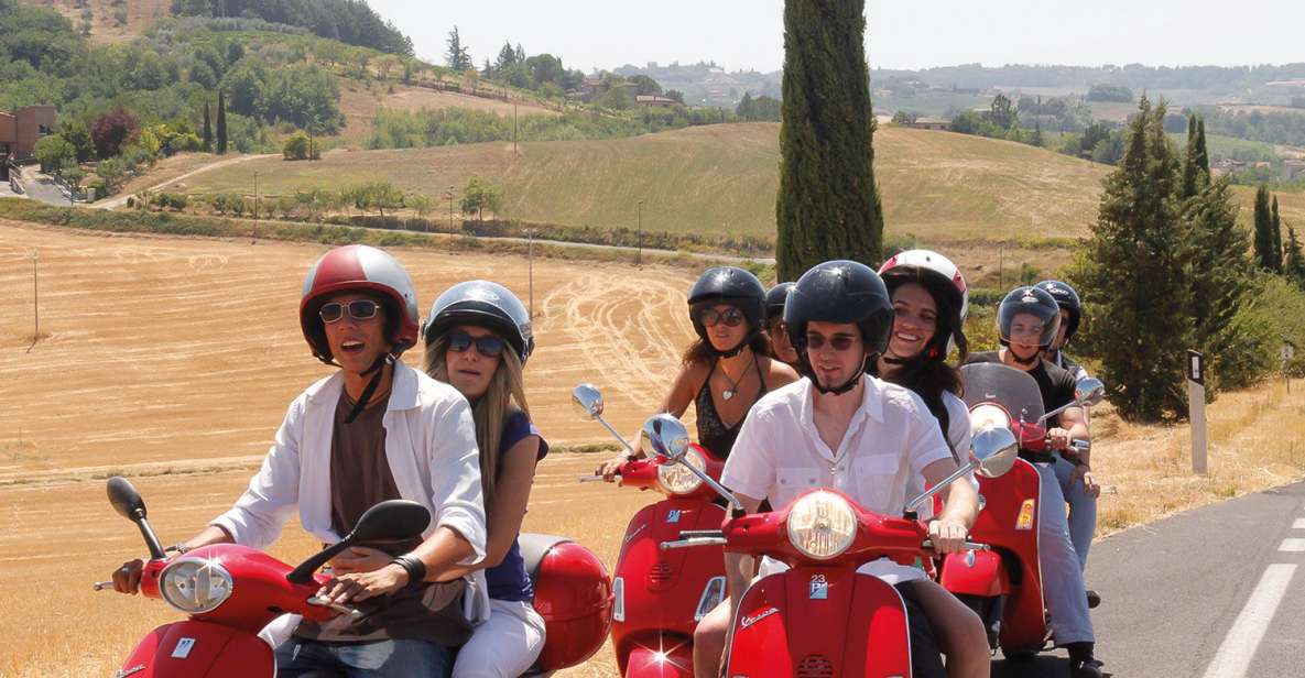 Florence/Badesse: Tuscany Group Vespa Tour With Wine Tasting - Key Points