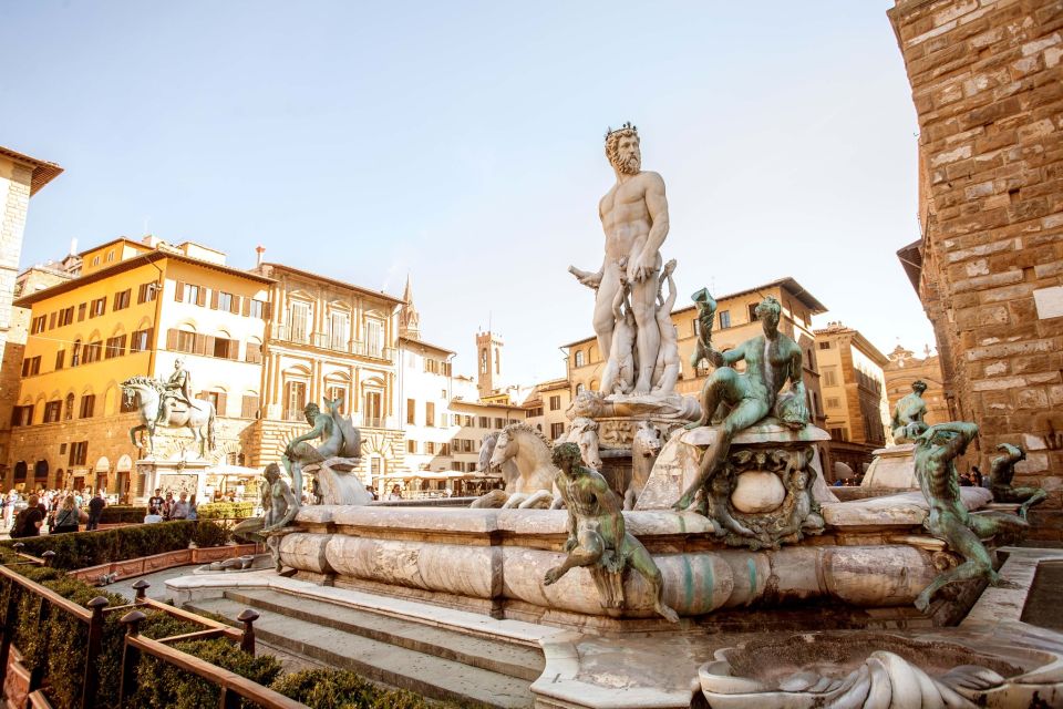 Florence by Land & Water: Walking Tour and Arno River E-Boat - Itinerary Details