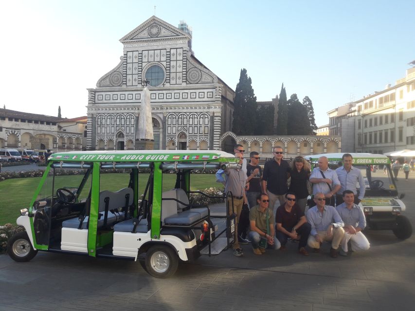 Florence: Eco-Friendly Golf Cart City Tour - Tour Route Details