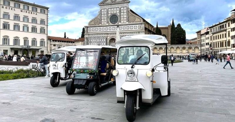 Florence: Electric Tuk-Tuk or Golf Cart City Tour - Tour Overview and Details