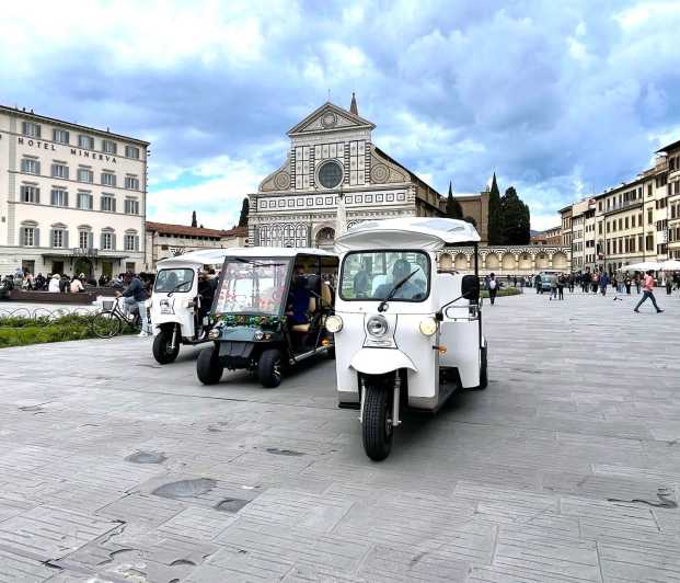 Florence: Electric Tuk-Tuk or Golf Cart City Tour - Inclusions