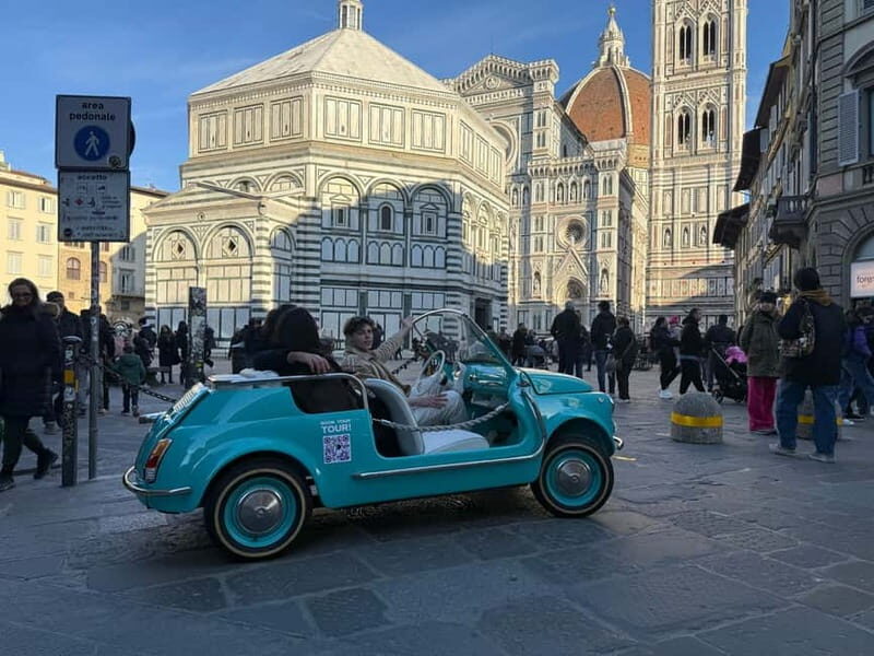 Florence: Guided Vintage Electric Fiat 500 City center Tour - Discovering Florence in a Vintage Electric Fiat 500