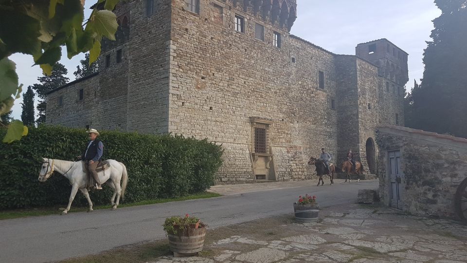 Florence: Horse Ride 3h and Wine Tasting&Lunch at a Castle - Directions and Itinerary