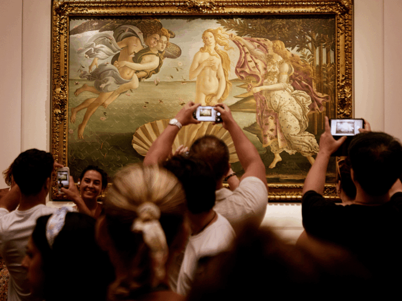 Florence Museums Special: Accademia & Uffizi Guided Tour - Uffizi Gallery Highlights