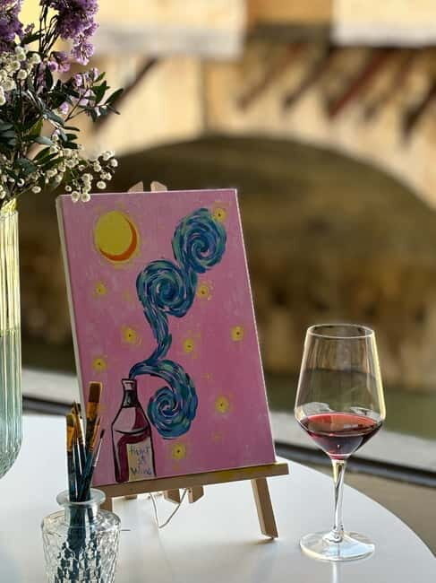Florence: Paint&Wine with the view of Ponte Vecchio - A Practical Look at the Florence Paint & Wine Experience