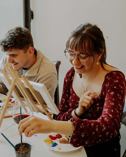 Florence: Paint&Wine with the view of Ponte Vecchio - The Sum Up