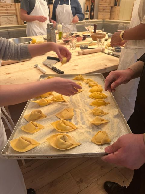 Florence: Pasta Cooking Class With Unlimited Wine - Included Amenities