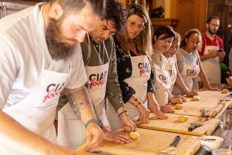 Florence: Pasta & Tiramisu Class With Market Shopping Option - Ask Away