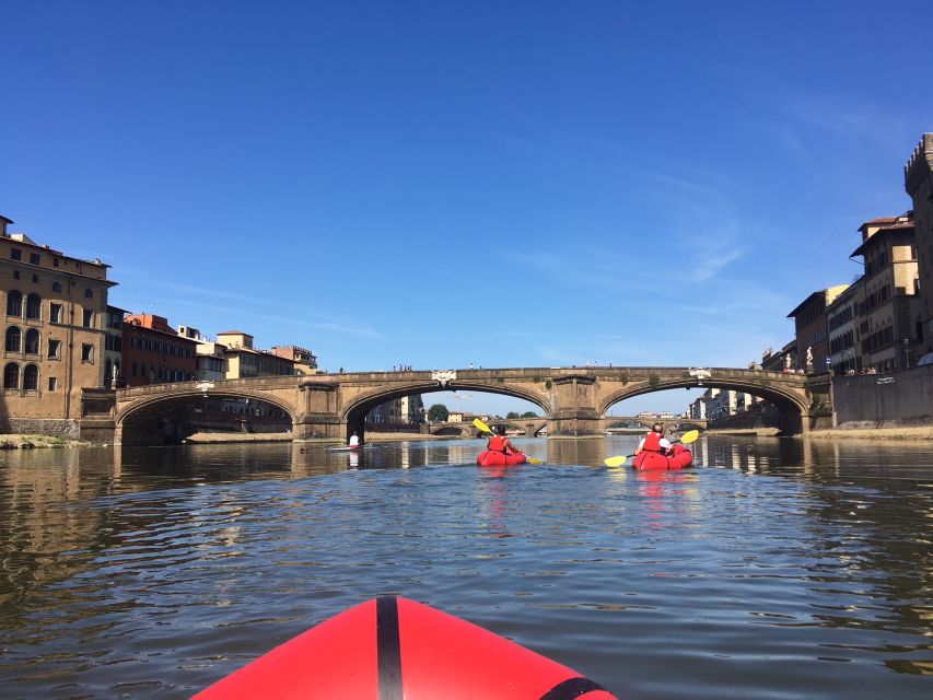 Florence: Ponte Vecchio and City Sights Guided Kayak Cruise - Activity Overview