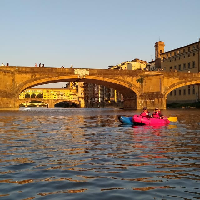 Florence: Ponte Vecchio and City Sights Guided Kayak Cruise - Kayaking Equipment and Safety