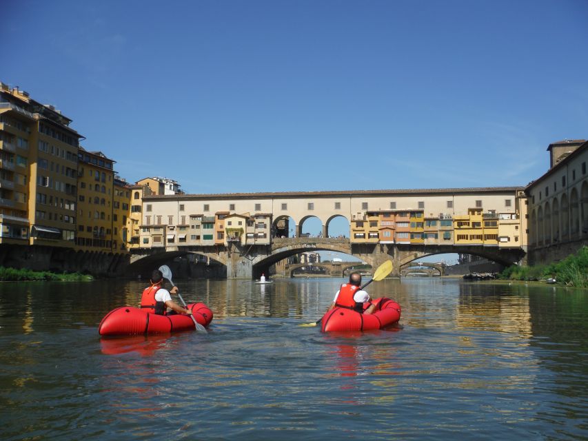Florence: Ponte Vecchio and City Sights Guided Kayak Cruise - Duration, Price, and Availability