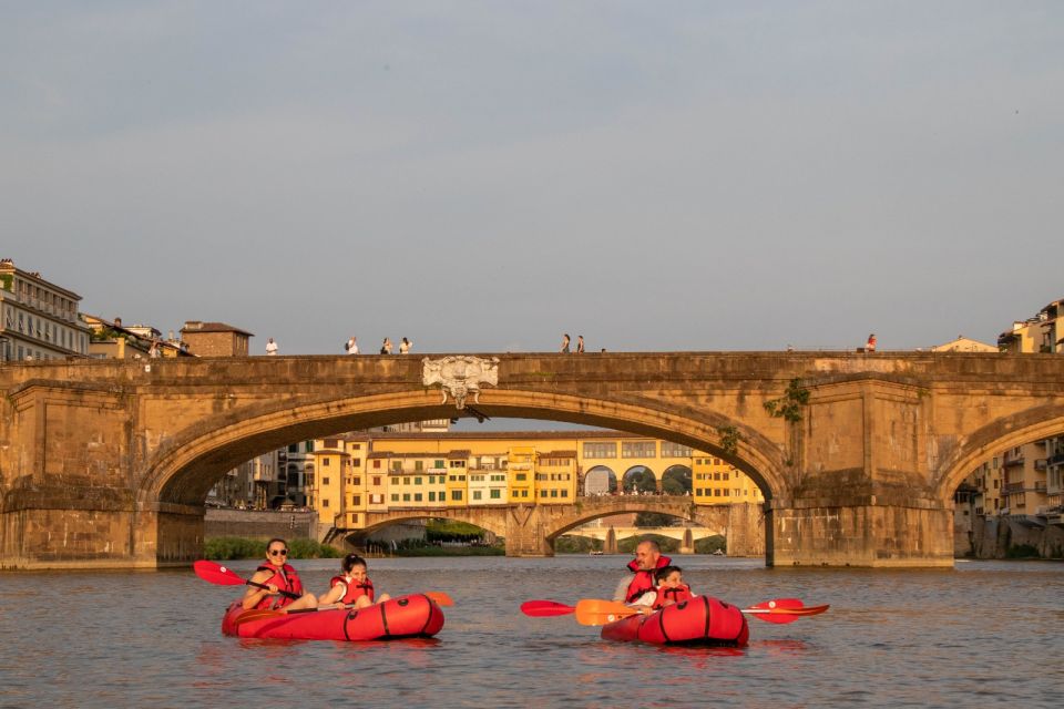 Florence: Ponte Vecchio and City Sights Guided Kayak Cruise - Itinerary and Highlights