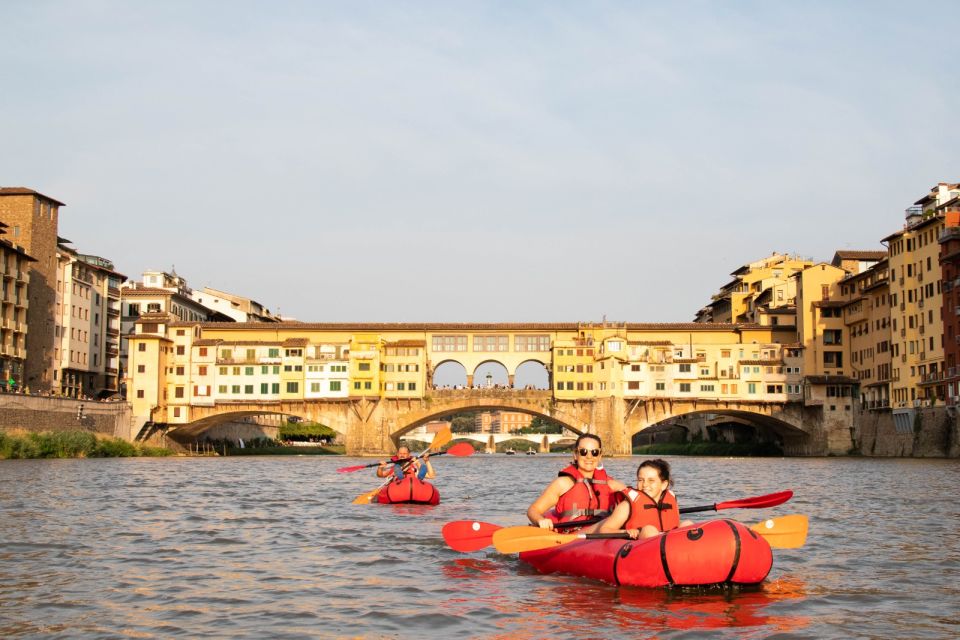 Florence: Ponte Vecchio and City Sights Guided Kayak Cruise - Frequently Asked Questions