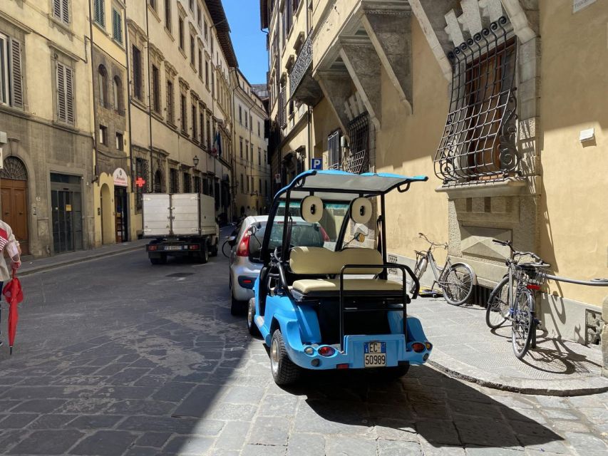 Florence: Private Tour by Golf Cart With Audio Guide - Customizable Tour Options