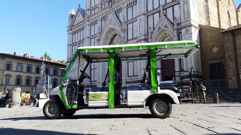 Florence: Private Tour by Golf Cart With Audio Guide - Booking and Cancellation Policies