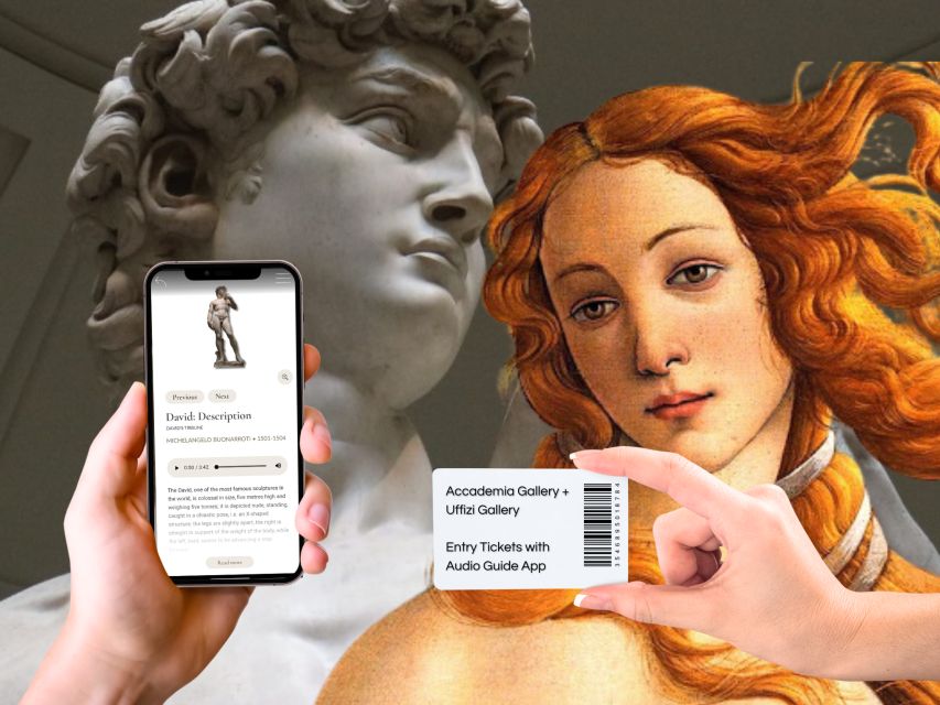 Florence: Uffizi & Accademia Priority Tickets With Audio App - Priority Access Benefits