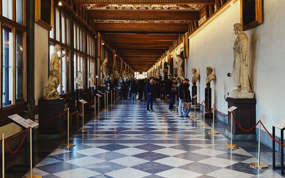Florence: Uffizi Gallery Tour With Audio Guide & Live Guide - Booking Details