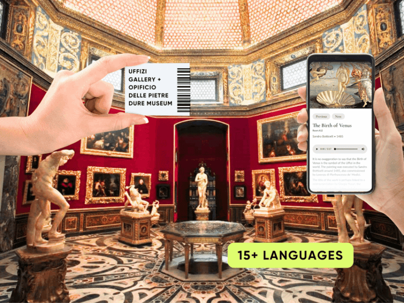 Florence: Uffizi Priority Ticket & Masterpieces Audio App - Key Points