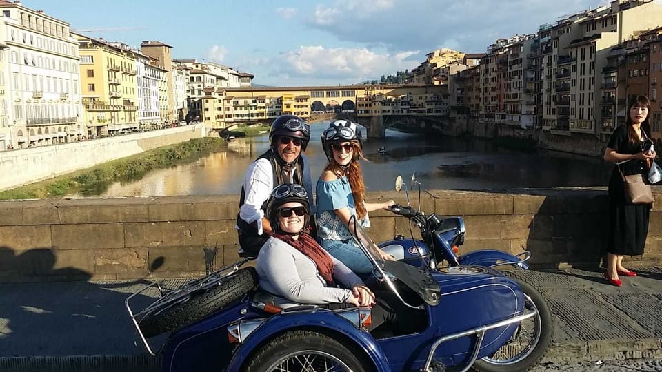 Florence Vintage Motorcycle Sidecar ride - Morning or Sunset - An Authentic Ride Through Florence’s Heart and Hills