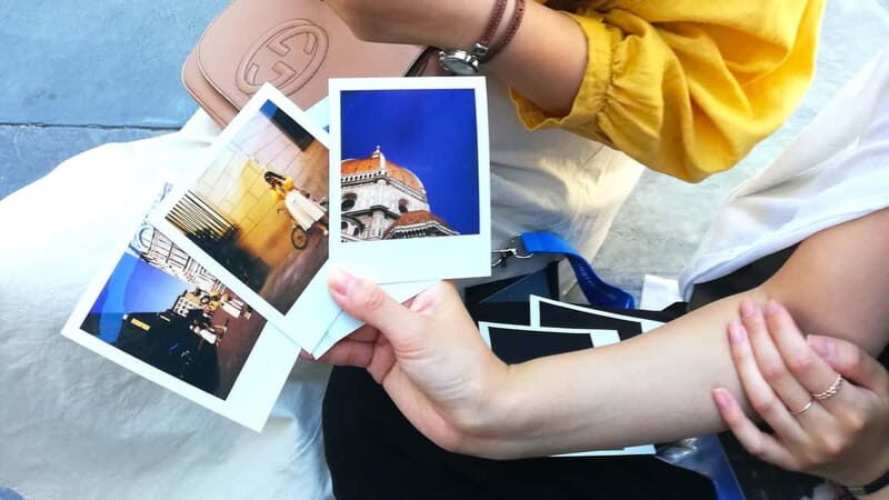 Florence: Vintage Polaroid Camera Guided Tour with Gelato - Key Points