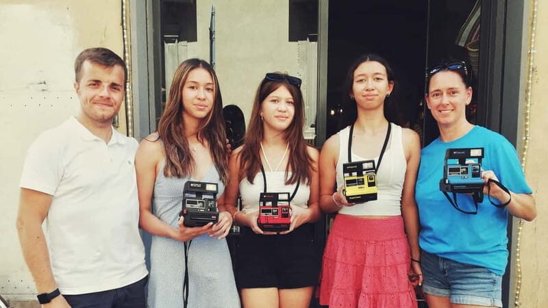 Florence: Vintage Polaroid Camera Guided Tour with Gelato - A Unique Way to See and Capture Florence