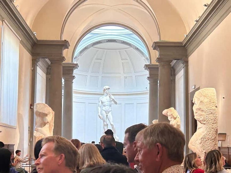 Florence:Accademia + David Entrance Ticket +Agudio Guide APP - The Experience in Detail