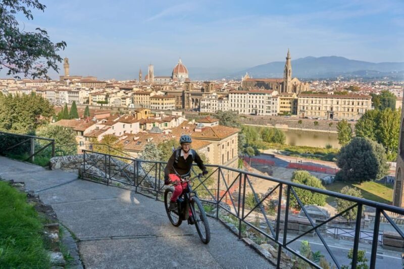 Florence:E-Bike City Tour With Stop at Piazzale Michelangelo - Highlights of the Tour